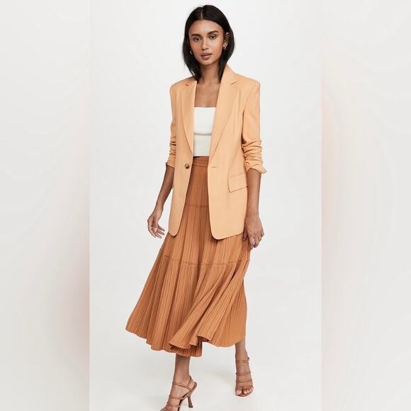 A.L.C. Clay Orange Beige Paxton Blazer Jacket Sz.6 NWT - Picture 1 of 15